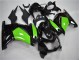 EX250 08-12 Motorrad Verkleidungen - Schwarz Grün EX250 08-12 Motorrad Verkleidungen - Schwarz Grün