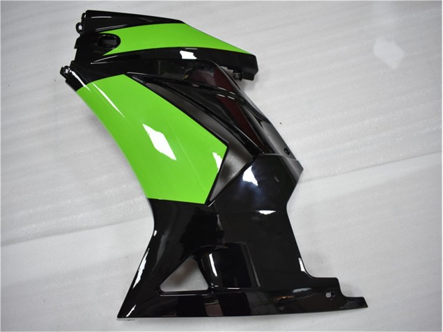 EX250 08-12 Motorrad Verkleidungen - Schwarz Grün EX250 08-12 Motorrad Verkleidungen - Schwarz Grün