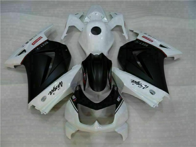 EX250 08-12 Motorrad Verkleidungen - Weiß Schwarz Ninja EX250 08-12 Motorrad Verkleidungen - Weiß Schwarz Ninja