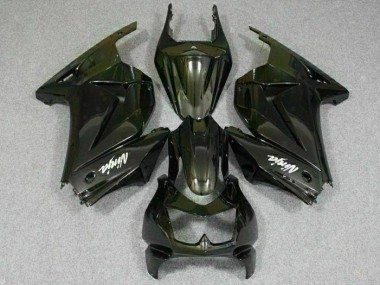EX250 08-12 Motorrad Vollverkleidung - Schwarz