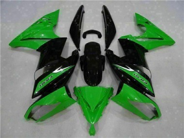 EX650 06-08 Motorrad Verkleidung - Grün Schwarz