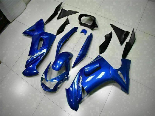 EX650 06-08 Motorrad Verkleidungen - Blau