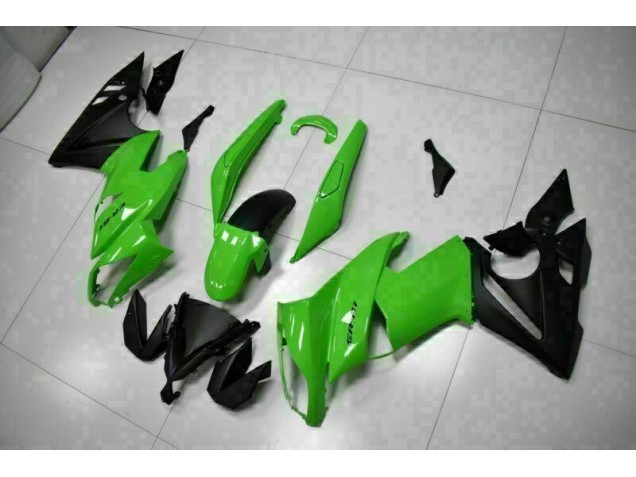 EX650 09-11 Motorrad Verkleidung - Grün Schwarz EX650 09-11 Motorrad Verkleidung - Grün Schwarz