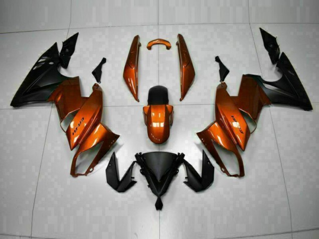 EX650 09-11 Motorrad Verkleidungen - Orange EX650 09-11 Motorrad Verkleidungen - Orange