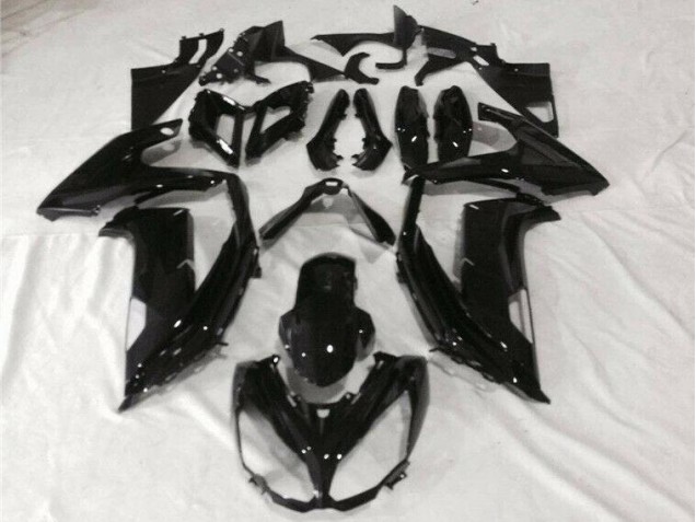 EX650 12-16 Motorrad Verkleidung - Glänzend Schwarz EX650 12-16 Motorrad Verkleidung - Glänzend Schwarz