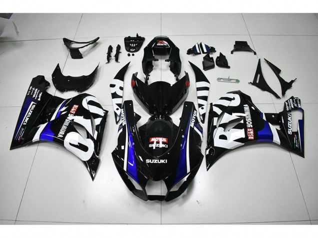 GSXR 1000 17-23 Motorrad Verkleidungen - Schwarz Weißes Motul GSXR 1000 17-23 Motorrad Verkleidungen - Schwarz Weißes Motul