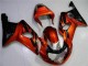GSXR 1000 K1 00-02 Motorrad Verkleidungen - Orange Schwarz GSXR 1000 K1 00-02 Motorrad Verkleidungen - Orange Schwarz