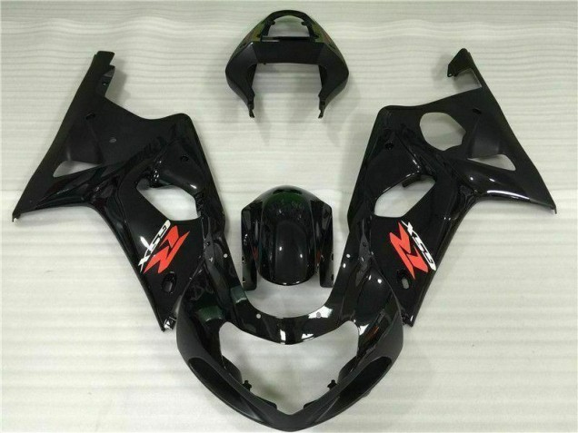 GSXR 1000 K1 00-02 Motorrad Verkleidungen - Schwarz GSXR 1000 K1 00-02 Motorrad Verkleidungen - Schwarz