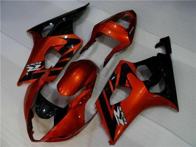 GSXR 1000 K3 03-04 Motorrad Verkleidung - Braun Schwarz GSXR 1000 K3 03-04 Motorrad Verkleidung - Braun Schwarz