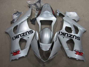 GSXR 1000 K3 03-04 Motorrad Verkleidung - Silber