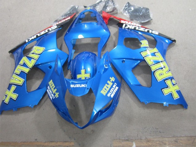 GSXR 1000 K3 03-04 Motorrad Verkleidungen - Blau Gelb Rizla GSXR 1000 K3 03-04 Motorrad Verkleidungen - Blau Gelb Rizla
