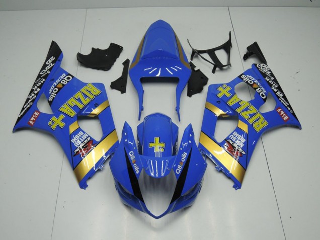 GSXR 1000 K3 03-04 Motorrad Verkleidungen - Blau Rizla GSXR 1000 K3 03-04 Motorrad Verkleidungen - Blau Rizla