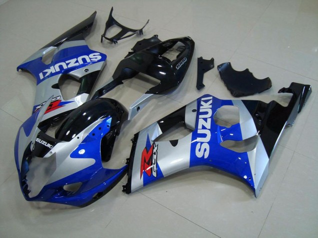 GSXR 1000 K3 03-04 Motorrad Verkleidungen - Blau Silber GSXR 1000 K3 03-04 Motorrad Verkleidungen - Blau Silber