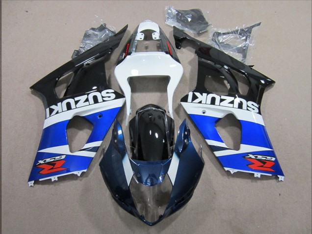 GSXR 1000 K3 03-04 Motorrad Verkleidungen - Blau Weißer Aufkleber GSXR 1000 K3 03-04 Motorrad Verkleidungen - Blau Weißer Aufkleber