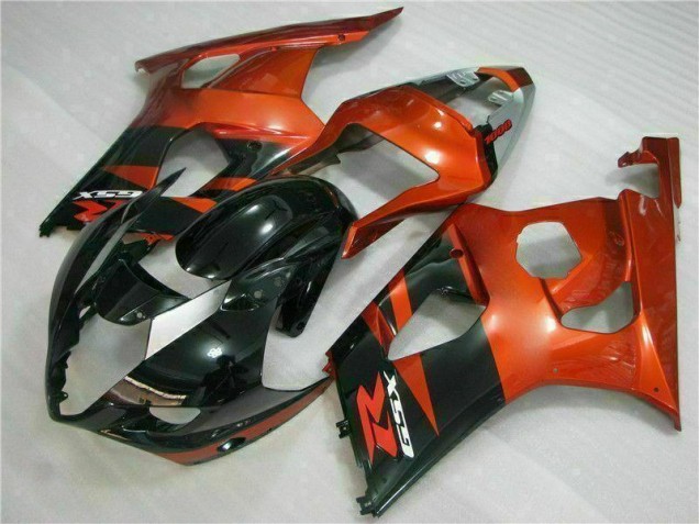 GSXR 1000 K3 03-04 Motorrad Verkleidungen - Braun Schwarz GSXR 1000 K3 03-04 Motorrad Verkleidungen - Braun Schwarz