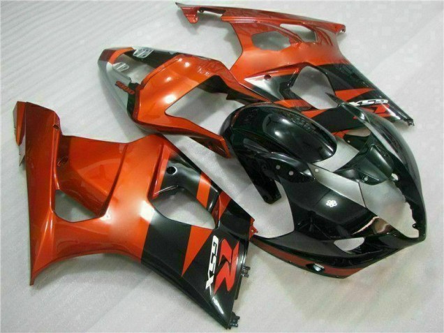 GSXR 1000 K3 03-04 Motorrad Verkleidungen - Braun Schwarz GSXR 1000 K3 03-04 Motorrad Verkleidungen - Braun Schwarz