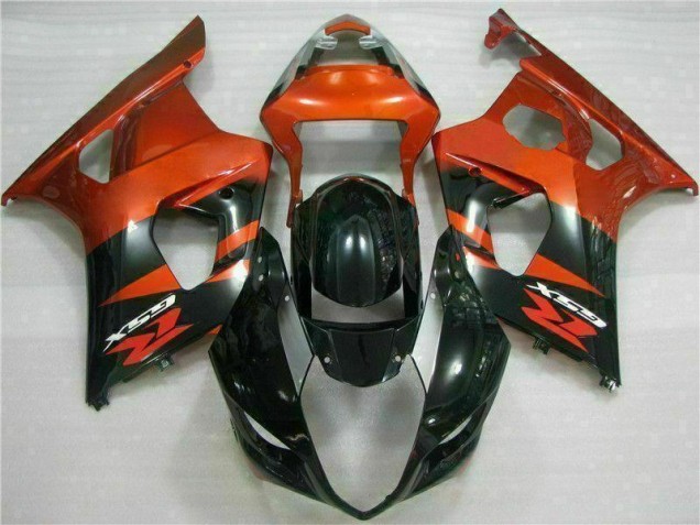 GSXR 1000 K3 03-04 Motorrad Verkleidungen - Braun Schwarz GSXR 1000 K3 03-04 Motorrad Verkleidungen - Braun Schwarz
