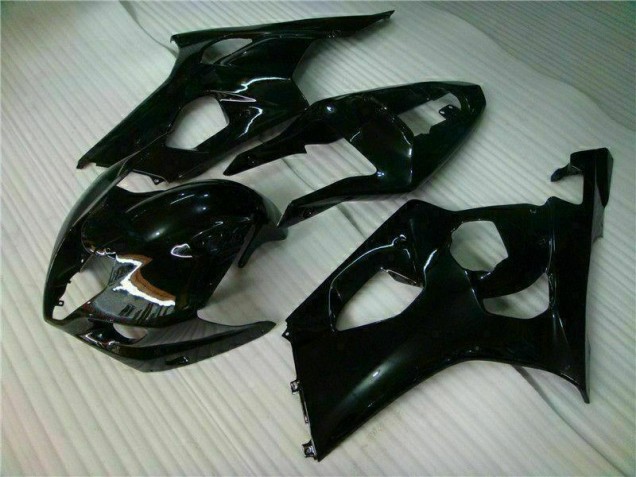 GSXR 1000 K3 03-04 Motorrad Verkleidungen - Glänzend Schwarz