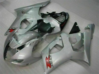 GSXR 1000 K3 03-04 Motorrad Verkleidungen & Plastik - Silber