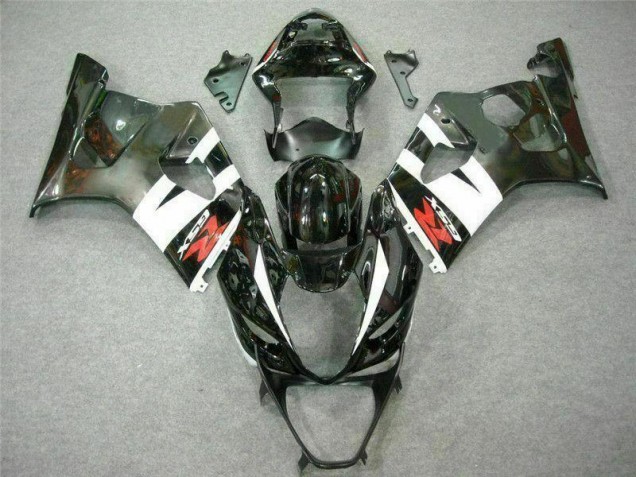 GSXR 1000 K3 03-04 Motorrad Verkleidungen & Plastik - Weiß Schwarz GSXR 1000 K3 03-04 Motorrad Verkleidungen & Plastik - Weiß Schwarz