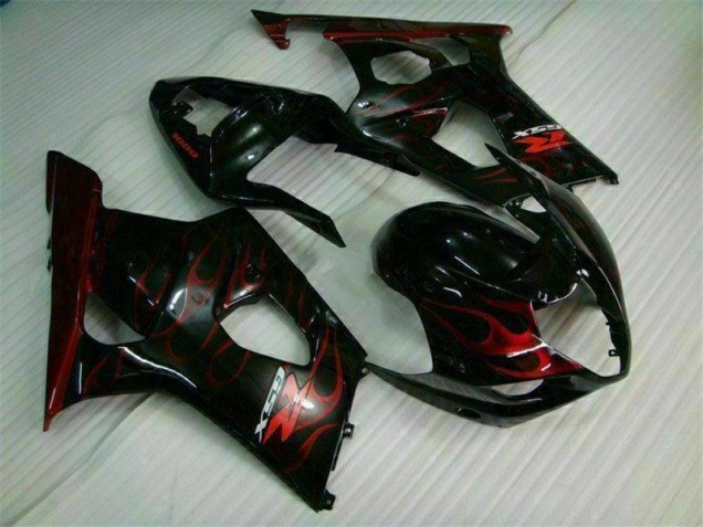 GSXR 1000 K3 03-04 Motorrad Verkleidungen - Rot Flamme GSXR 1000 K3 03-04 Motorrad Verkleidungen - Rot Flamme