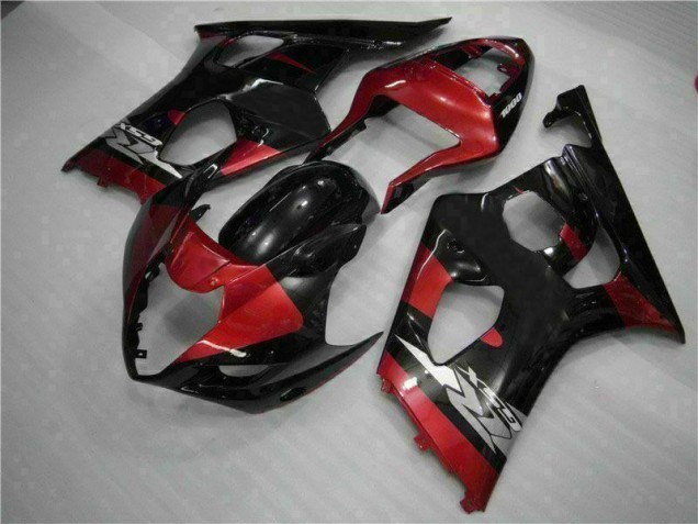 GSXR 1000 K3 03-04 Motorrad Verkleidungen - Rot Schwarz GSXR 1000 K3 03-04 Motorrad Verkleidungen - Rot Schwarz