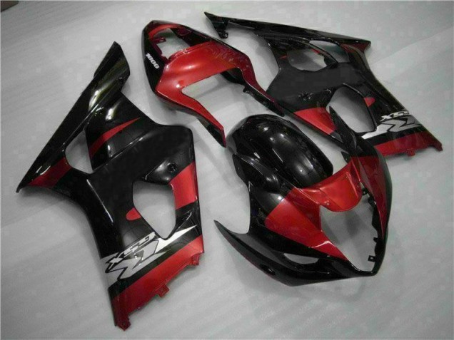 GSXR 1000 K3 03-04 Motorrad Verkleidungen - Rot Schwarz GSXR 1000 K3 03-04 Motorrad Verkleidungen - Rot Schwarz