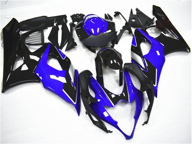 GSXR 1000 K5 05-06 Motorrad Verkleidung - Blau Schwarz GSXR 1000 K5 05-06 Motorrad Verkleidung - Blau Schwarz