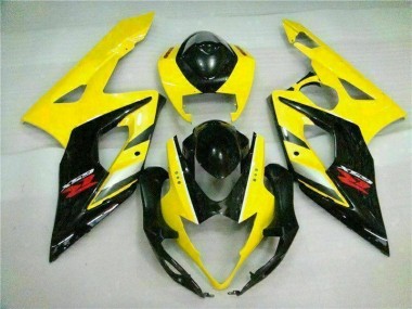 GSXR 1000 K5 05-06 Motorrad Verkleidung - Gelb Schwarz