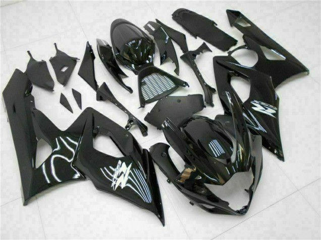 GSXR 1000 K5 05-06 Motorrad Verkleidung - Glänzend Schwarz GSXR 1000 K5 05-06 Motorrad Verkleidung - Glänzend Schwarz