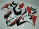 GSXR 1000 K7 07-08 Motorrad Verkleidung - Rot Weiß GSXR 1000 K7 07-08 Motorrad Verkleidung - Rot Weiß