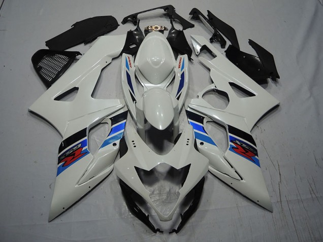 GSXR 1000 K7 07-08 Motorrad Verkleidung - Weiß Blau GSXR 1000 K7 07-08 Motorrad Verkleidung - Weiß Blau