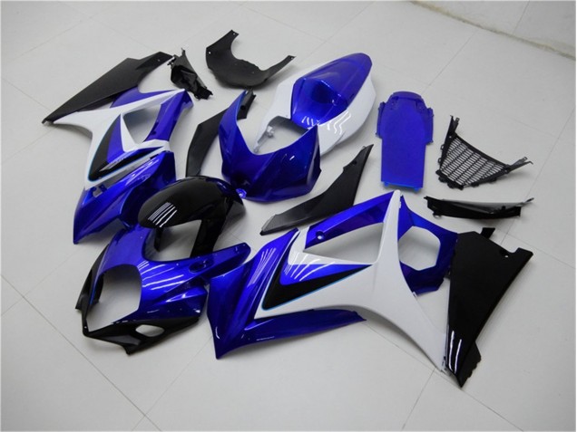GSXR 1000 K7 07-08 Motorrad Verkleidungen - Blau Weiß Schwarz GSXR 1000 K7 07-08 Motorrad Verkleidungen - Blau Weiß Schwarz