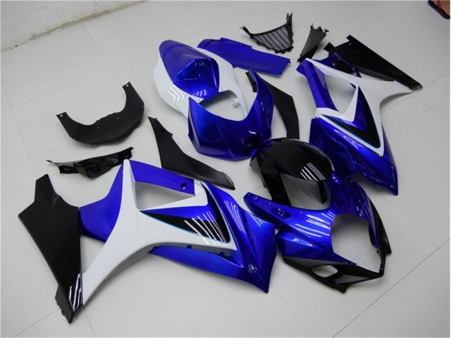 GSXR 1000 K7 07-08 Motorrad Verkleidungen - Blau Weiß Schwarz GSXR 1000 K7 07-08 Motorrad Verkleidungen - Blau Weiß Schwarz
