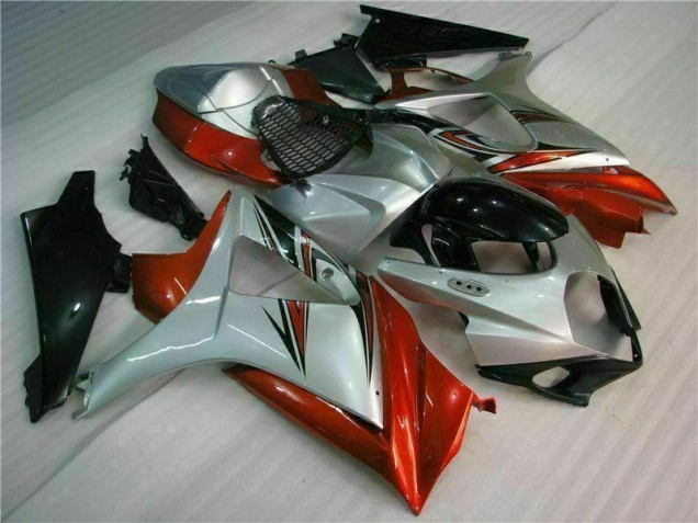 GSXR 1000 K7 07-08 Motorrad Verkleidungen - Braun Silber GSXR 1000 K7 07-08 Motorrad Verkleidungen - Braun Silber