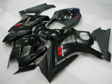 GSXR 1000 K7 07-08 Motorrad Verkleidungen & Plastik - Schwarz
