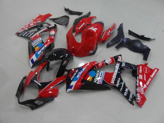 GSXR 1000 K7 07-08 Motorrad Verkleidungen - Rot GSXR 1000 K7 07-08 Motorrad Verkleidungen - Rot
