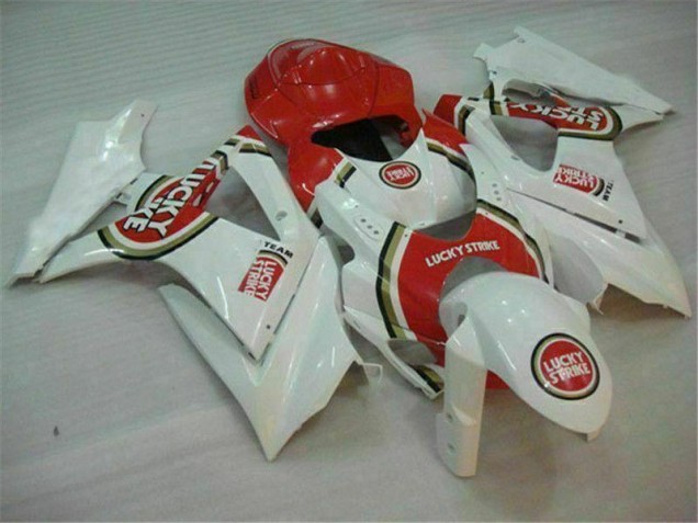 GSXR 1000 K7 07-08 Motorrad Verkleidungen - Rot Weiß GSXR 1000 K7 07-08 Motorrad Verkleidungen - Rot Weiß
