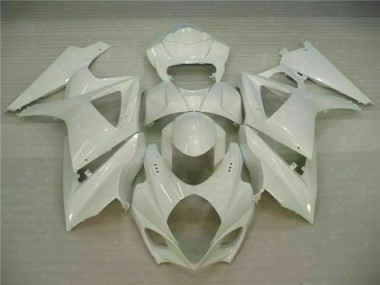 GSXR 1000 K7 07-08 Motorrad Verkleidungen - Weiß