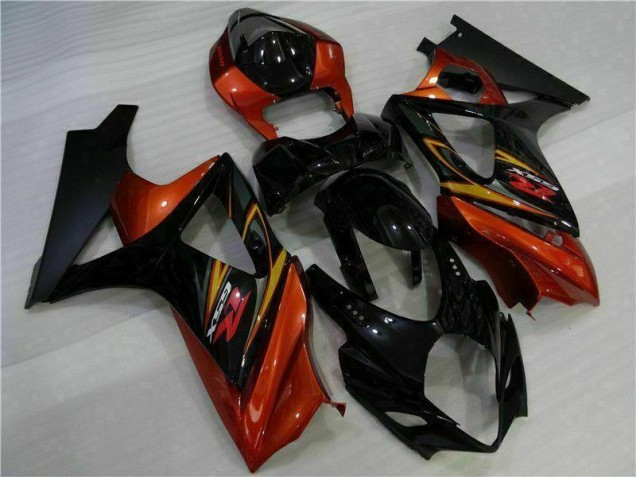 GSXR 1000 K7 07-08 Motorrad VollVerkleidungen & Plastik - Schwarz GSXR 1000 K7 07-08 Motorrad VollVerkleidungen & Plastik - Schwarz