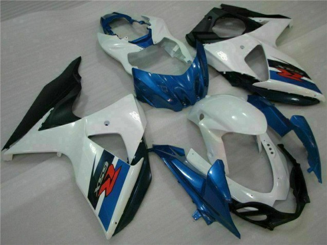 GSXR 1000 K9 09-16 Motor Verkleidungen - Blau Weiß GSXR 1000 K9 09-16 Motor Verkleidungen - Blau Weiß