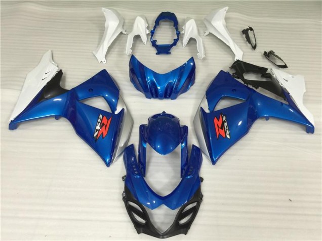GSXR 1000 K9 09-16 Motorrad Verkleidung & Plastik - Blau Weiß GSXR 1000 K9 09-16 Motorrad Verkleidung & Plastik - Blau Weiß