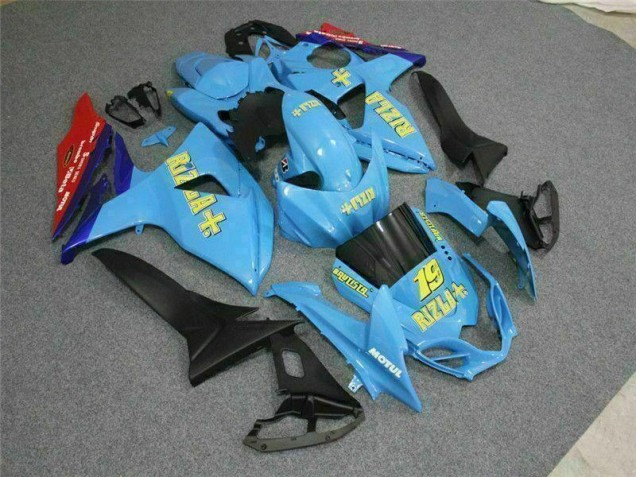 GSXR 1000 K9 09-16 Motorrad Verkleidungen - Blau