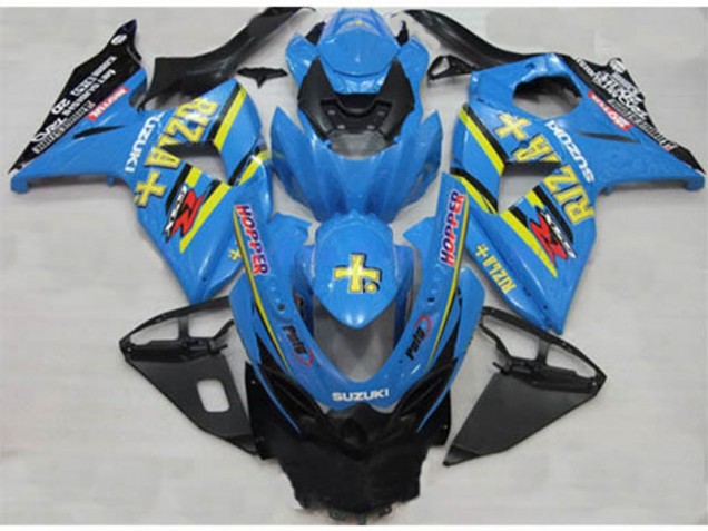 GSXR 1000 K9 09-16 Motorrad Verkleidungen - Blau Rizla Hopper GSXR 1000 K9 09-16 Motorrad Verkleidungen - Blau Rizla Hopper
