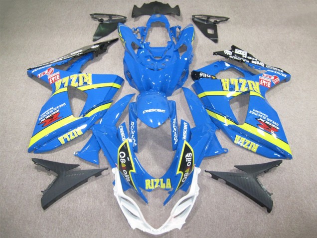GSXR 1000 K9 09-16 Motorrad Verkleidungen - Blau Rizla Q8 Oils GSXR 1000 K9 09-16 Motorrad Verkleidungen - Blau Rizla Q8 Oils