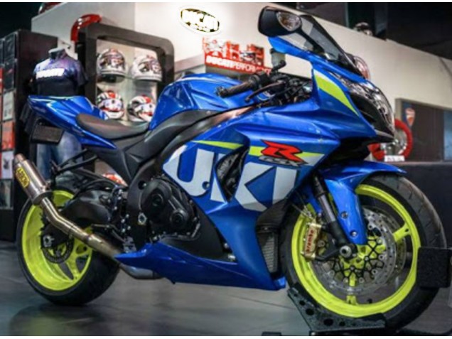 GSXR 1000 K9 09-16 Motorrad Verkleidungen - Blau Weiß GSXR 1000 K9 09-16 Motorrad Verkleidungen - Blau Weiß