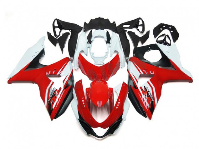 GSXR 1000 K9 09-16 Motorrad Verkleidungen - Rot Weiß Schwarz GSXR 1000 K9 09-16 Motorrad Verkleidungen - Rot Weiß Schwarz