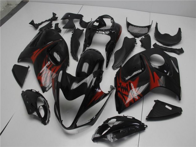 GSXR 1300 Hayabusa 08-19 Motorrad Verkleidungen Komplett Sets - Schwarz Rot GSXR 1300 Hayabusa 08-19 Motorrad Verkleidungen Komplett Sets - Schwarz Rot