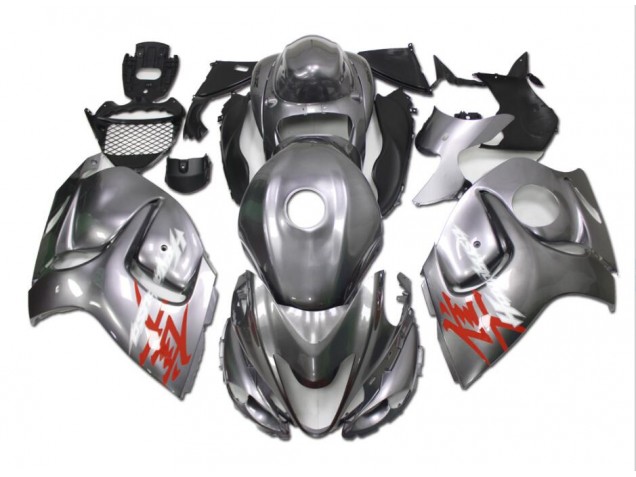 GSXR 1300 Hayabusa 08-19 Motorrad Verkleidungen - Silber GSXR 1300 Hayabusa 08-19 Motorrad Verkleidungen - Silber