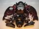 GSXR 1300 Hayabusa 96-07 Motorrad Verkleidung - Schwarz rote Flamme GSXR 1300 Hayabusa 96-07 Motorrad Verkleidung - Schwarz rote Flamme